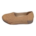 thumbnail image 5 of Platform Slip on Dress Shoes for Women 2025 Breathable Flower Casual Beach Wedge Walking Flats Loafers, 5 of 6