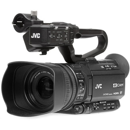 JVC GY-HM250U Ultra 4K HD 4KCAM Professional Camcorder + Top Handle Audio (Best Camcorder Under 250)