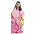 thumbnail image 2 of Disney's Princesses, "Glitter Enchantment" Youth Cuddle Wrap, 40" x 50", Multi Color, 2 of 2