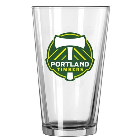 Portland Timbers 16oz. Satin Etch Pint Glass - No Size