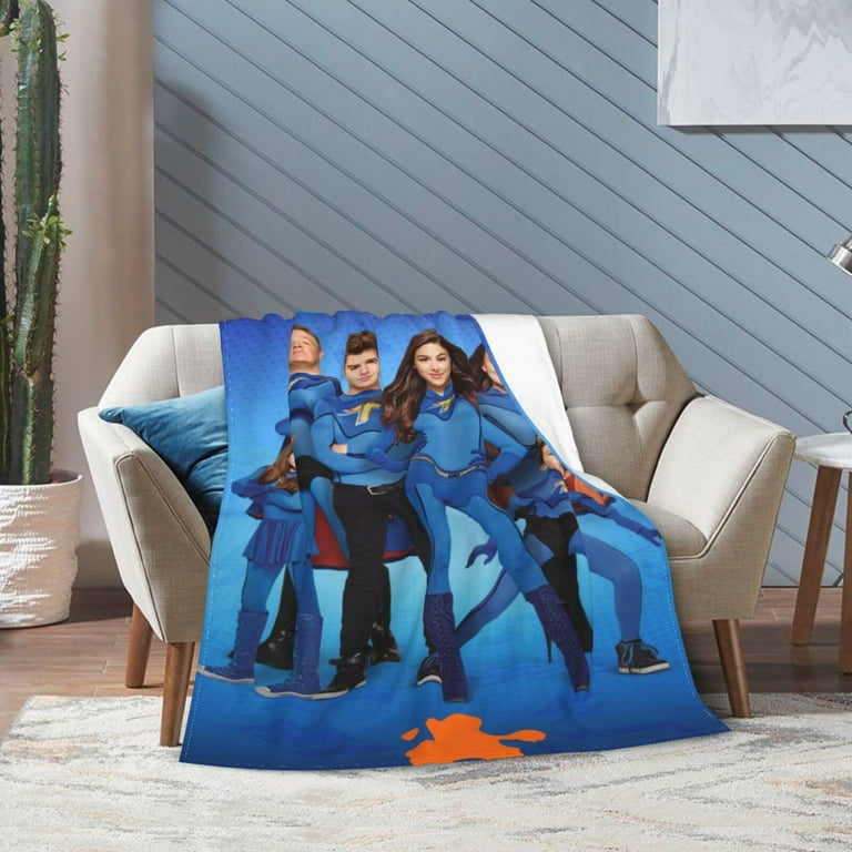 The Thundermans Cartoon Boys Girls Blanket Super Soft Cozy Warm