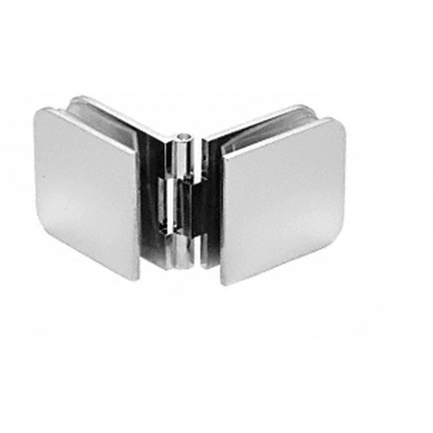 CRL ADJ180SC Satin Chrome Adjustable GlasstoGlass Clamp