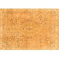 thumbnail image 1 of Ahgly Company Indoor Rectangle Abstract Orange Modern Area Rugs, 2' x 3', 1 of 4