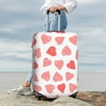 thumbnail image 6 of Picia Pink Hearts1 Luggage Protector Cover Thicken Suitcase Protector Cover Fit 18-32 Inch Luggage-Large, 6 of 9