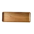 thumbnail image 3 of jesticaly Wood Serving Tray Decorative Food Tray Organizer Kitchen Countertop Breakfast In Bed Decoration Dinner Brunch Tea rectangle 29x10.5cm, 3 of 6