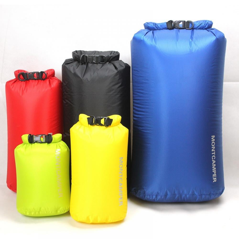 Waterproof Dry Sack Lightweight Compression Bag for Boating Kayaking Fishing Rafting Canoeing 8L Red