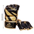 thumbnail image 3 of Guantes De Boxeo Guantes unisex de MMA ajustables de 3 cm, guantes de entrenamiento con saco de arena engrosados ​​para hombres y mujeres, 3 of 6