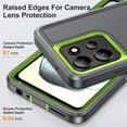 thumbnail image 5 of for Motorola Moto G Power 2026 Case, Moto G Power 2026 Phone Case with Built in Kickstand, Shockproof/Dustproof/Drop Proof Heavy Duty Military-Grade Rugged Protective Cover for Moto G Power 2026,Grey, 5 of 9
