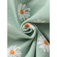 thumbnail image 4 of CARETOO Toddler Girl Clothes Baby Girls Outfits Summer Floral Print Shirt Shorts Headband 3pcs Set, 4 of 10