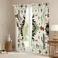 thumbnail image 3 of Homewish Vintage Western Aztec Curtains Pack of 2 (42x84 Each) for Adult, Hippie Cactus Plant Curtains Blackout, Rustic Farmhouse Bedroom Curtains, Curtains Blackout Home Decor, 3 of 6