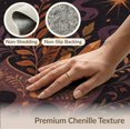 thumbnail image 6 of ODIKA 8'x10' Washable Area Rug Dark Purple Orange Celestial Skull Design Mystical Symbols with Moon and Stars Motif for King Size Bedroom Under Bed, Master Suite, Non-Shedding, Easy Care, 6 of 7