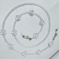 thumbnail image 2 of 1Pc Transparent Floret Beads Eyeglasses Necklace Mask Anti-lost Hanging Chain, 2 of 8