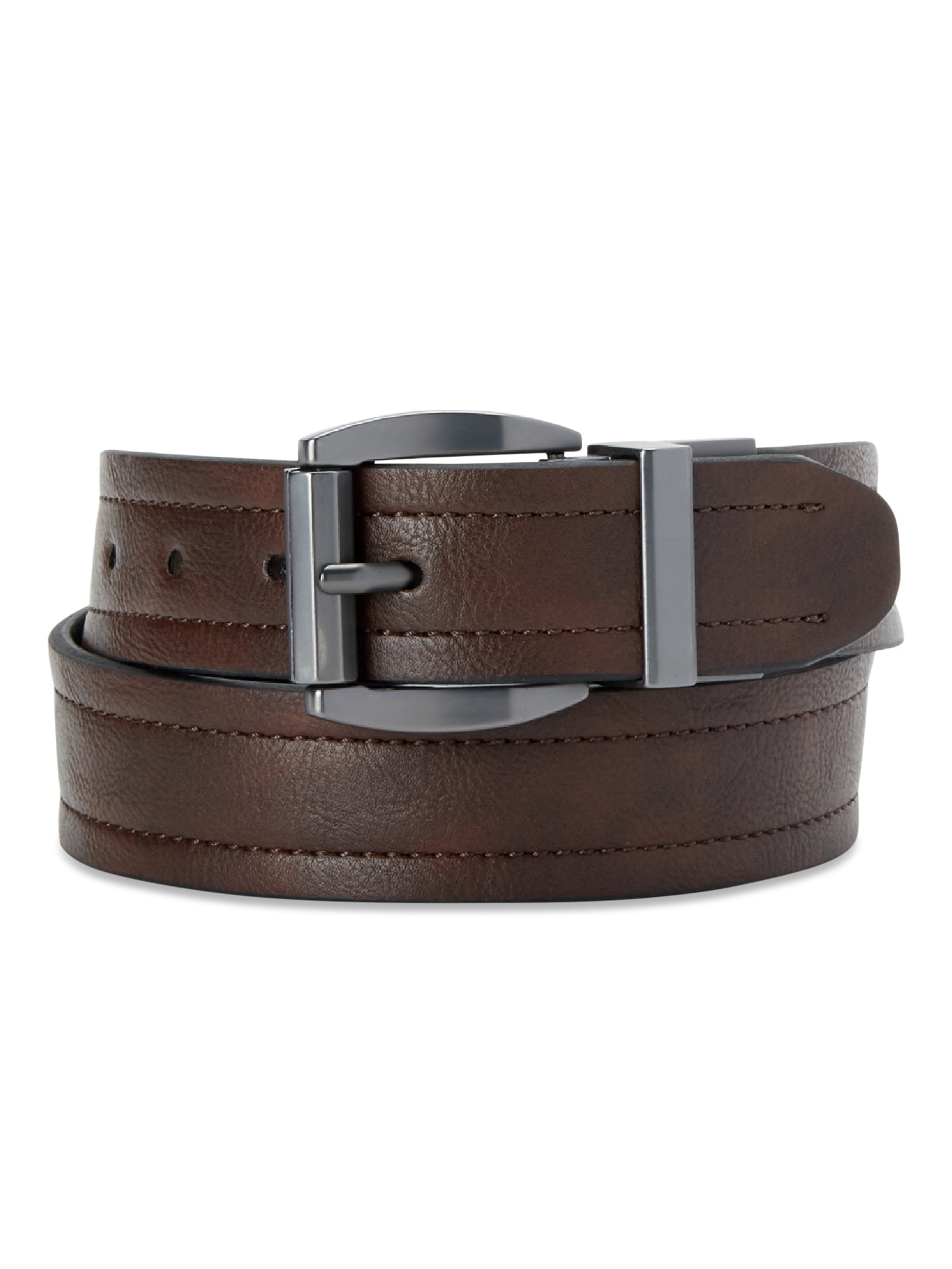 Men's 37MM Brown and Black Reversible Belt