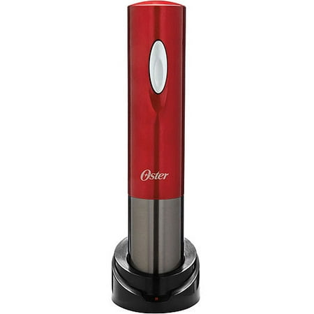 Oster Electric Wine Bottle Opener, Metallic Finish