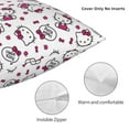 thumbnail image 5 of Hello Kitty Throw Pillow Cover Decoration Pillow Case Cushion for Home Sofa Couch 16"x16", 5 of 7