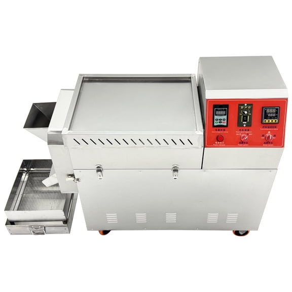 220V 1-Phase Full Automatic Coffee Bean Nut Roaster Roasting Machine Electromagnetic Heating
