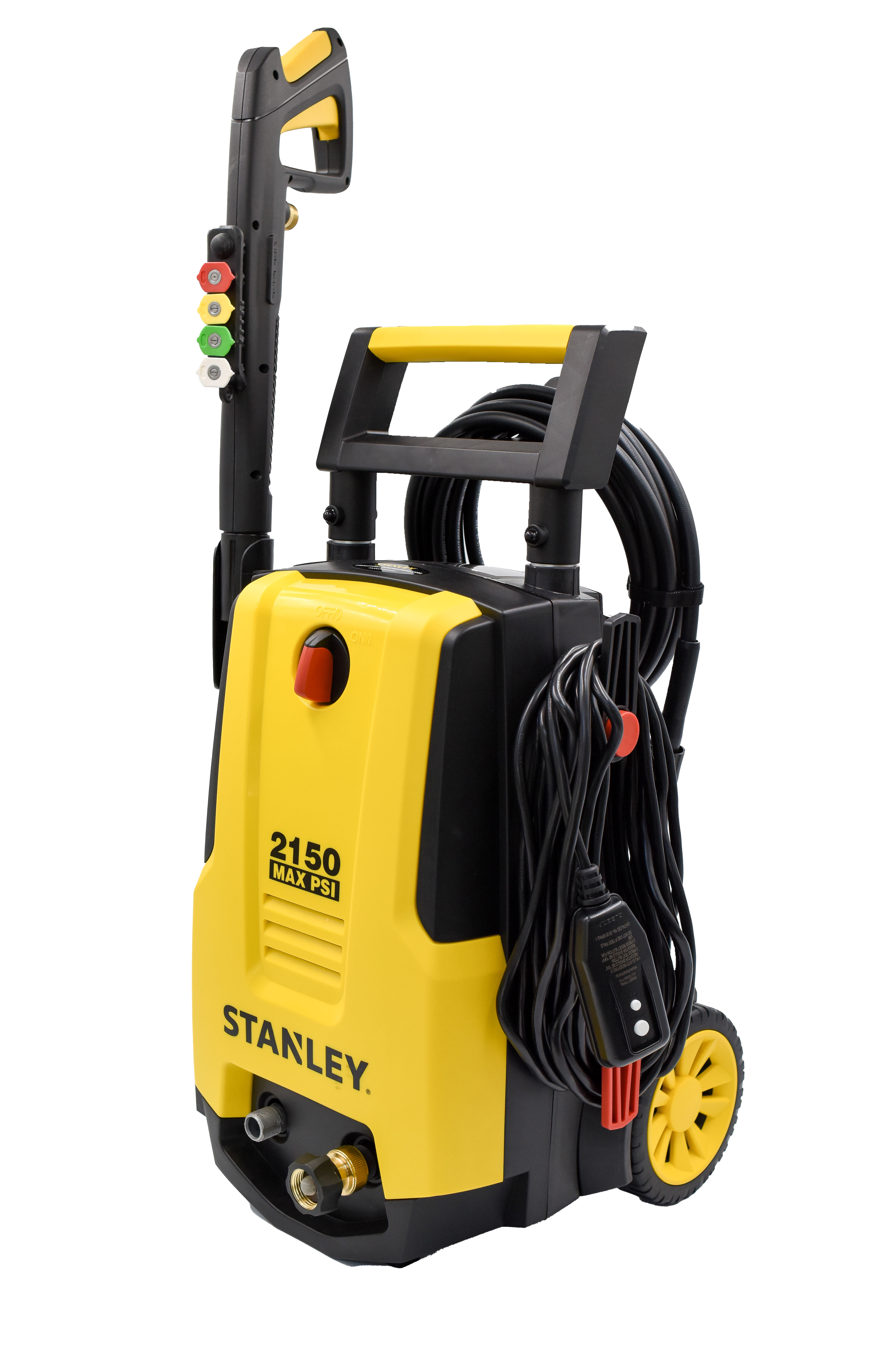 Stanley SHP2150 Electric Pressure Washer with Spray Gun, Medium, Yellow 