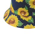 thumbnail image 4 of Verano al aire libre Pesca Camping Bucket Hat Deportes Viajes Sombreros para Ming azul Zulema Sombrero de copa, 4 of 4