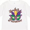 thumbnail image 4 of Inktastic Mardi Gras Princess Girls Long Sleeve Toddler T-Shirt, 4 of 5