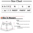 thumbnail image 3 of Ashirexll Women's Shorts, High Waisted Shorts Women, Pleated Shorts Casual High Waist Loose and Versatile Straight Leg Wide Leg Capris, 3 of 6