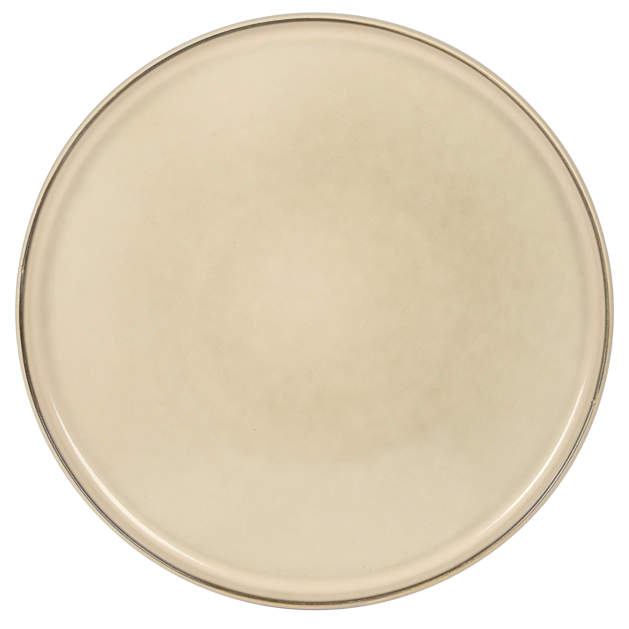 Gibson Elite Liberty Bay 16-Piece Pottery Clay Stoneware Dinnerware Set – Taupe Reactive Glaze, Stackable Plates and Bowls W/ Pasta Bowl, Service for 4 – Microwave & Dishwasher Safe