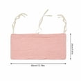 thumbnail image 3 of Student Storage Organizer | Hanging Diaper Caddy | Diaper Storage Organizer for Nursery Crib Stroller, Light Pink Fabric Organizer, 3 of 6