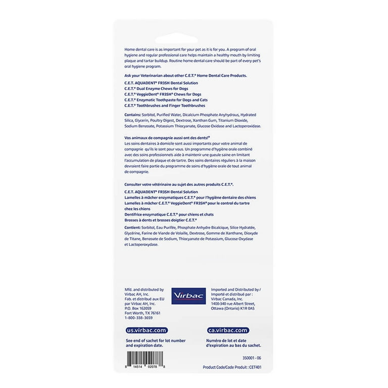 Cet oral hygiene kit for dogs sale