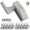 thumbnail image 1 of 10pcs Cabinet Closet Hinge Led Sensor Light For Wardrobe Cupboard Kitchen Door Closet, 1 of 8