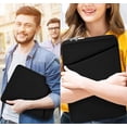 thumbnail image 7 of 17" Shockproof Laptop Sleeve with front pocket, for HP Dell Asus Lenovo, Black, 7 of 7