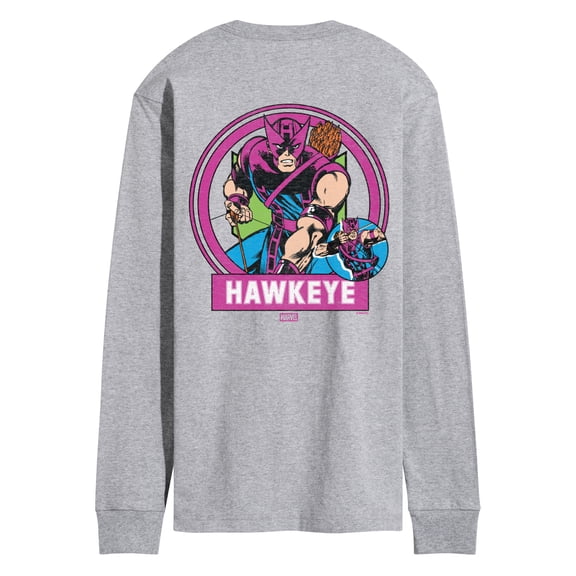 Marvel - Hawkeye Circle Logo - Men's Long Sleeve Graphic T-Shirt
