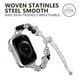 thumbnail image 4 of Aplicable a Apple S8 correa de reloj perla acero inoxidable metal iwatch se correa pulsera correa de metal, 4 of 5