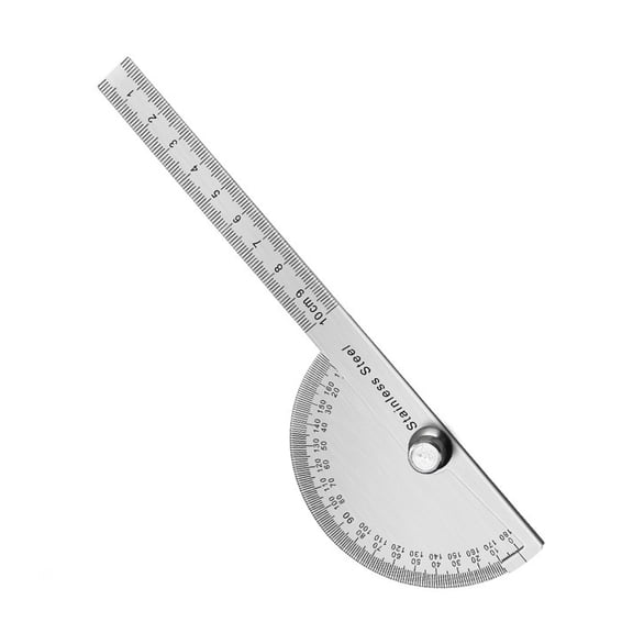 14/10cm Stainless Measurement Tool Angles Finders 180 Degree Protractors Semi Circular Angles Ruler for Carpenter