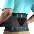 thumbnail image 1 of Back Support Belt - Immediate Relief from Back Pain, Sciatica, Herniated Disc - Breathable Brace With Lumbar Pad - Lower Backbrace For Home & Lifting, 1 of 5