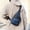 Blue #2, variant on Sling Bag for Men & Women | Adjustable Shoulder Backpack with Earphone Hole | Water-Resistant Oxford Cloth for Hiking, Camping & Daily Use