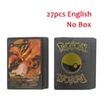 thumbnail image 2 of Treingi 2024 11-110 piezas de tarjetas de Pokémon Pikachu oro plata negro Vmax GX Vstar inglés español francés alemán colección de cartas de batalla juguetes regalos, 2 of 5