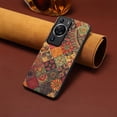 thumbnail image 4 of For Huawei P60 / P60 Pro Flower Case PU Leather Protective Back Cover - Summer / Red, 4 of 4