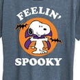 thumbnail image 3 of Peanuts - Feelin Spooky - Women's Short Sleeve Graphic T-Shirt, 3 of 6
