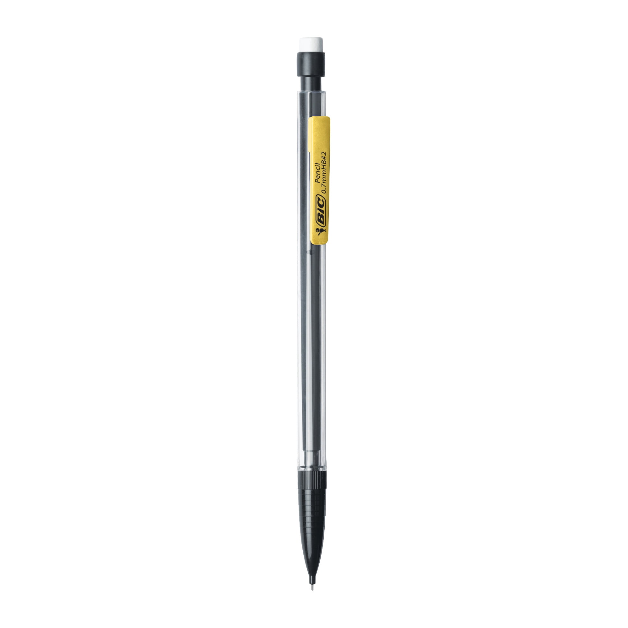 BIC Xtra-Smooth Mechanical Pencils with Erasers, Medium Point (0.7mm), 12-Count Pack, Bulk Mechanical Pencils for School or Office Supplies