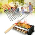 thumbnail image 3 of ACDANC Extendable Marshmallow Roasting Sticks Smores Skewers&Hot Dog Forks for Campfire Outdoor Camping (8 Pack Multicolor), 3 of 7
