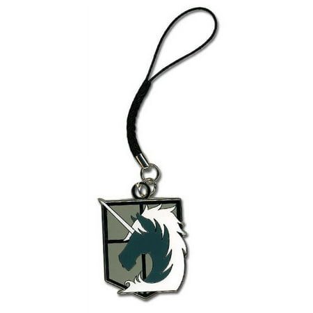 Cell Phone Charm - Attack on Titan - New Military Police Anime Licensed ge17203