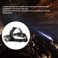 thumbnail image 4 of Linterna frontal T6 con carga USB, faro delantero impermeable, linterna para exteriores, 4 of 8
