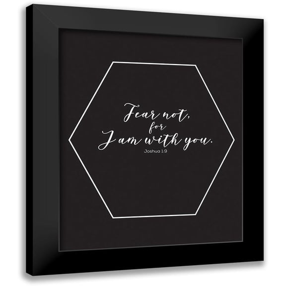 Hogan, Melody 12x14 Black Modern Framed Museum Art Print Titled - Gold Foil I Am