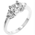 thumbnail image 1 of Concert Ovale CZ Ring&44; b>Taille,/b> 10, 1 of 1