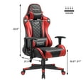 Devoko Gaming Chair Racing Style High Back Computer Chair with