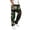 Dark Green -CJ46, variant on Big and Tall Pants for Men Elastic Waist Hiking Trousers for Men Casual Cargo Pant with Pockets 2026 Pink M