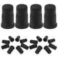thumbnail image 1 of CIMAXIC 20Ud Soportes Para Patas De Sillas En ABS Negro Con Para Fijación En Madera, 1 of 8