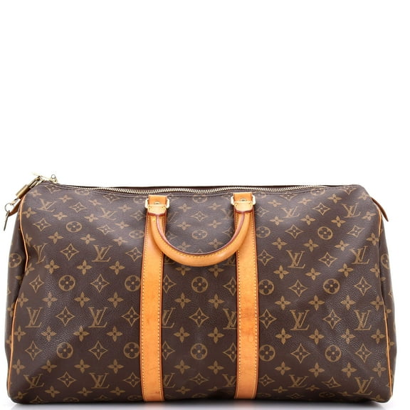 Pre-Owned Keepall Bag Monogram Canvas 45 By Rebag