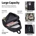 thumbnail image 4 of Easygdp Daisy Guinea Pig Mochila para Niños y Niñas con Set de Caja de Almuerzo y Estuche para Lápices 3 en 1, Mochila Escolar Estampada para Adolescentes, 4 of 7
