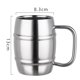 thumbnail image 4 of Cerveza Doble Acero Inoxidable 500 Ml, Ideal para Camping, Actividades Al Aire Libre y Como Café Estilo Occidental. Incluye Asa. Térmica Portátil para Agua., 4 of 8