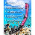 thumbnail image 4 of Set de Snorkel PIYAZI Equipo de Buceo para Adultos con Bolsa de Malla, 4 of 7